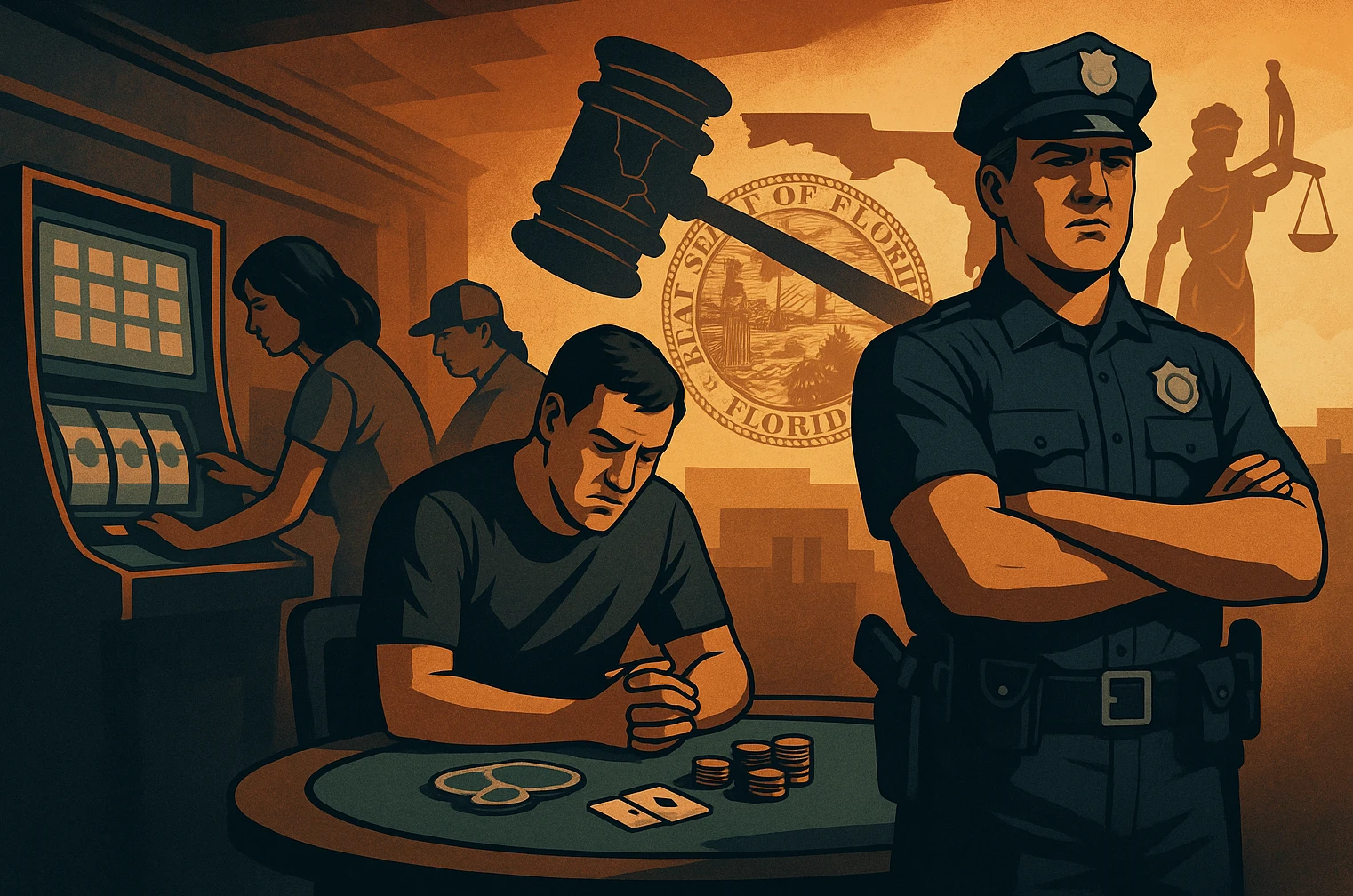 Florida Gambling Bill Would Elevate Illegal Gaming Convictions to Felonies